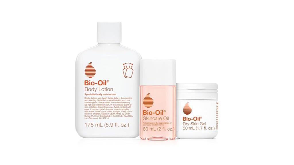 travel sized skincare for scars