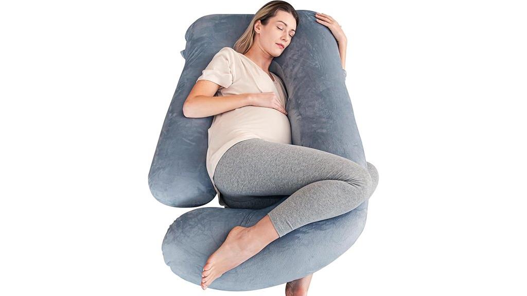 u shape jumbo pregnancy pillow