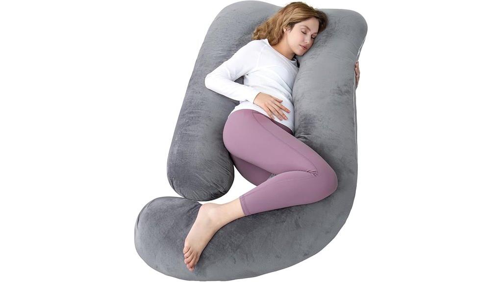 u shaped pregnancy pillow