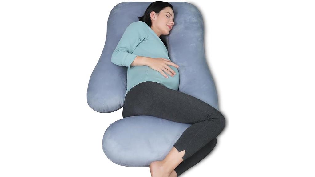 u shaped pregnancy sleeping pillow