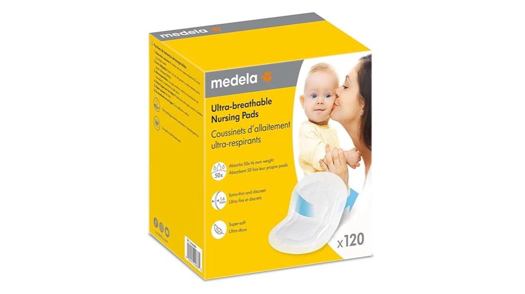 ultra breathable nursing pads pack