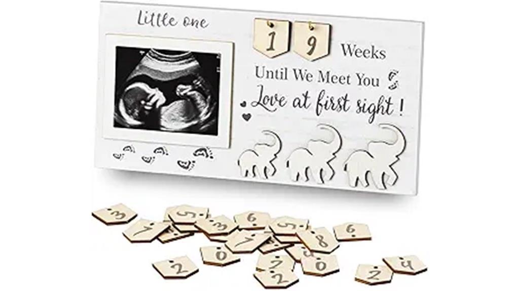 ultrasound frame countdown calendar