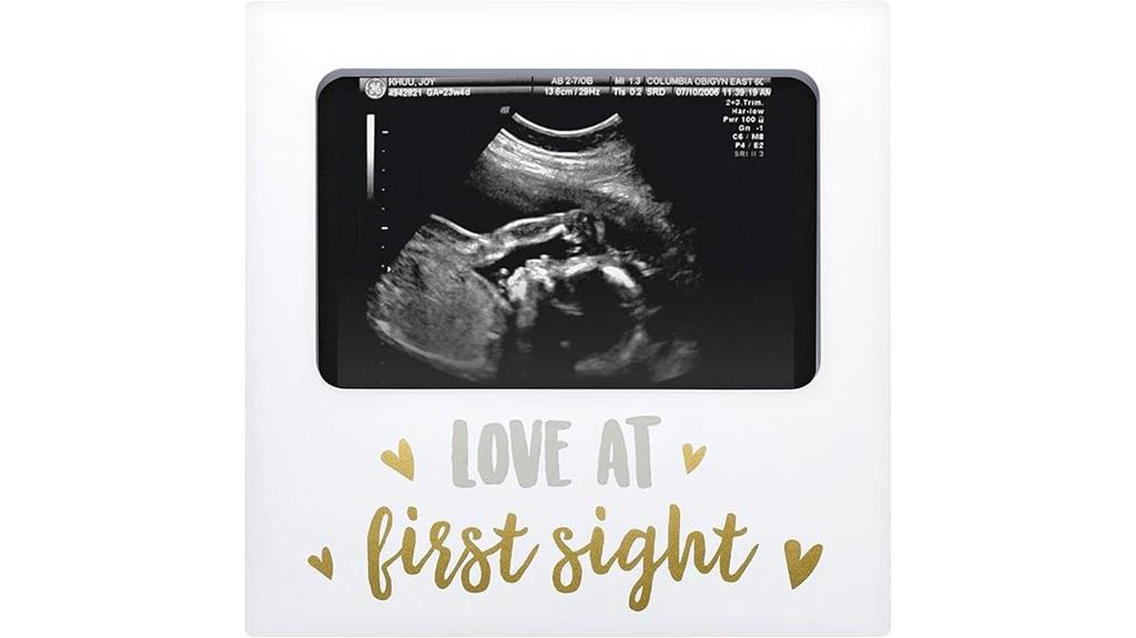 ultrasound keepsake picture frame