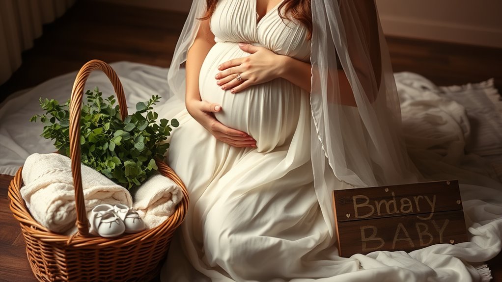 unforgettable maternity photo props