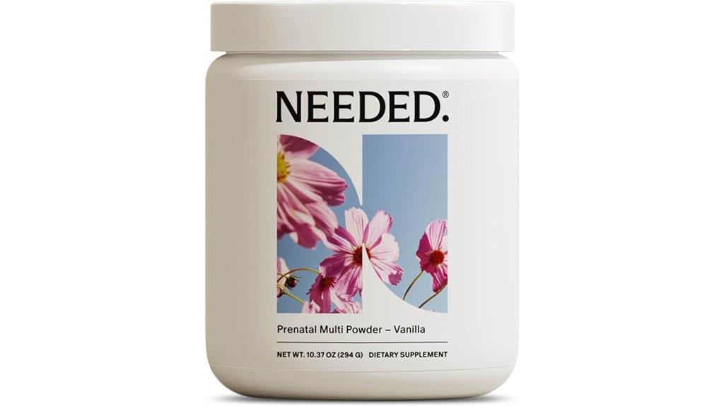 vanilla prenatal multivitamin powder