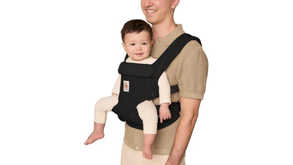 versatile all position baby carrier