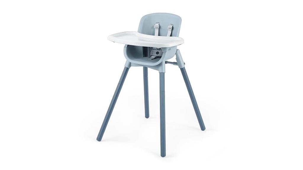 versatile folding high chair