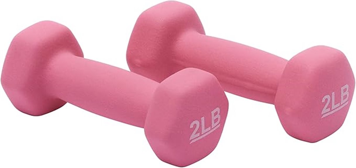 versatile neoprene hand weights