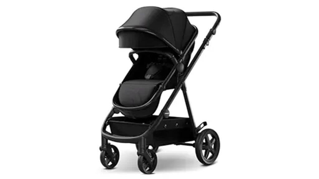 versatile stroller with bassinet
