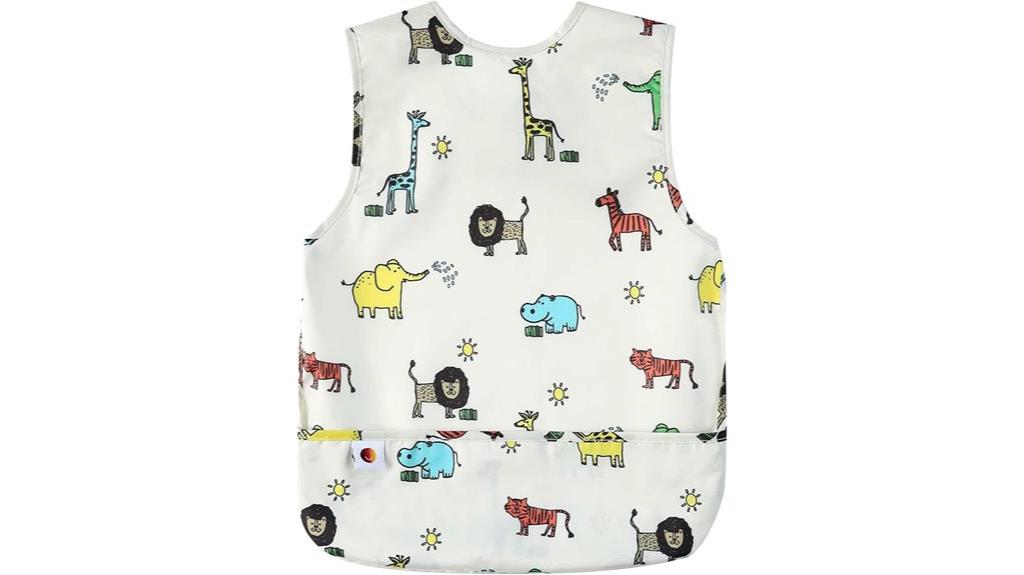 waterproof baby bib apron