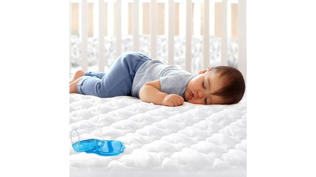 waterproof crib mattress cover