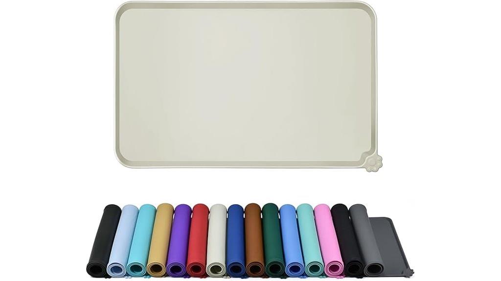 waterproof pet feeding mat