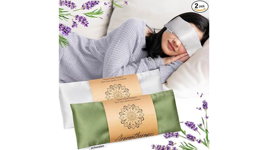 weighted lavender eye mask