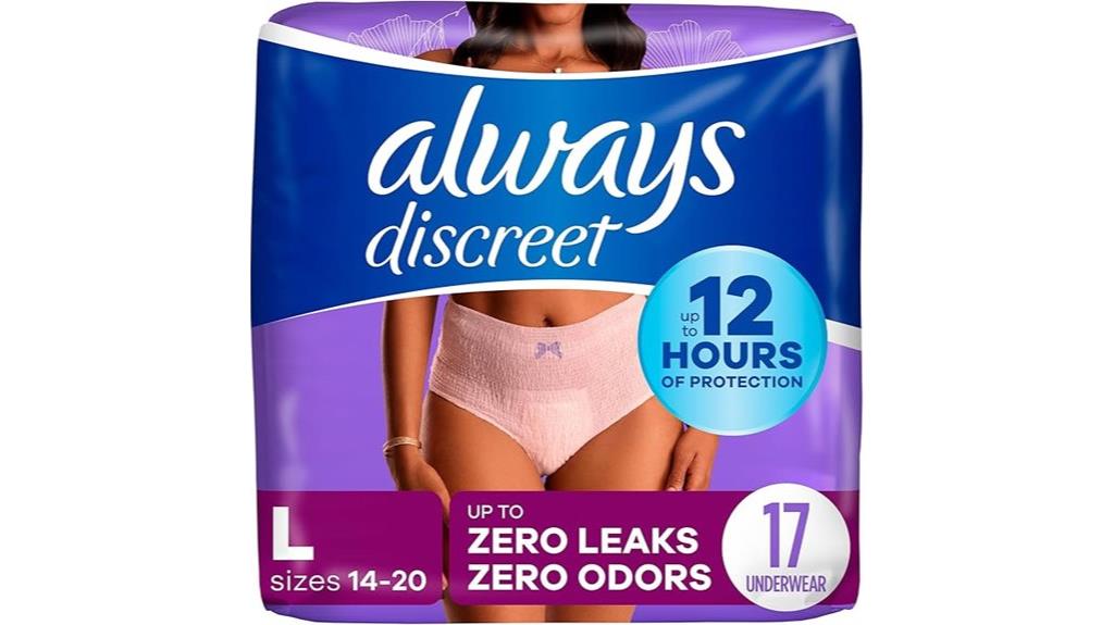 women s adult incontinence underwear