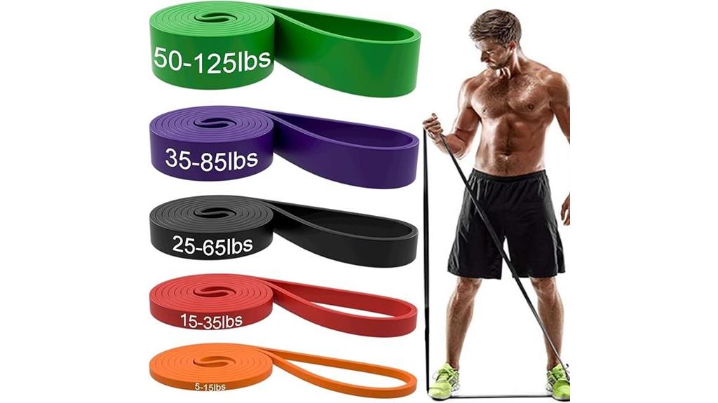 workout resistance bands set