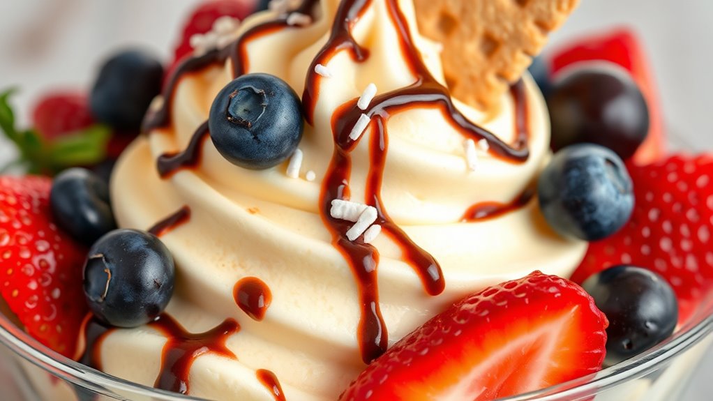 arrange toppings for visual appeal