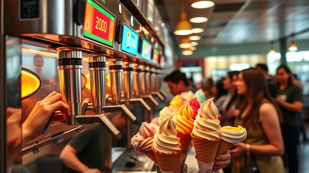 calculate peak customer servings