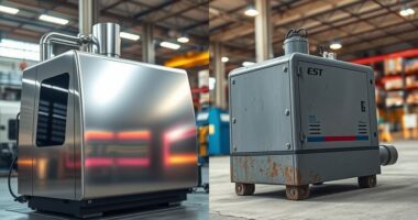 cost comparison of machines