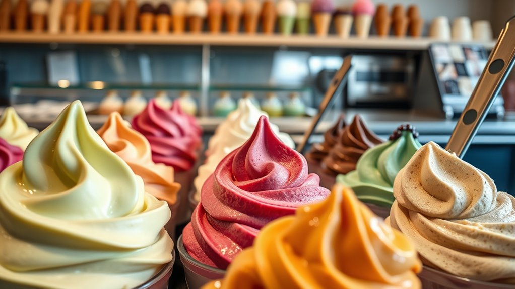 create unique premium ice cream
