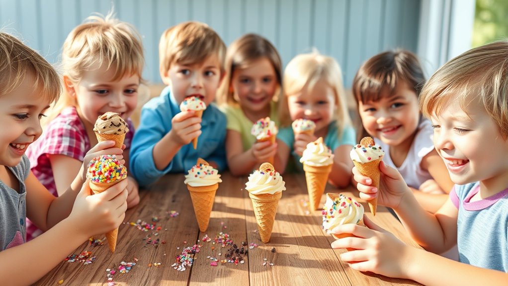creative colorful customizable toppings