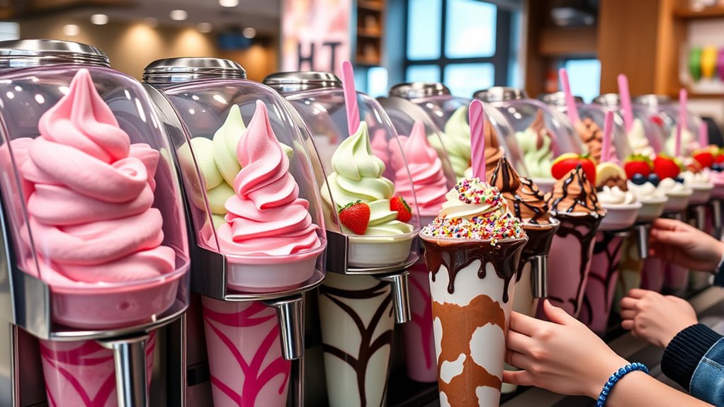 custom flavors and toppings