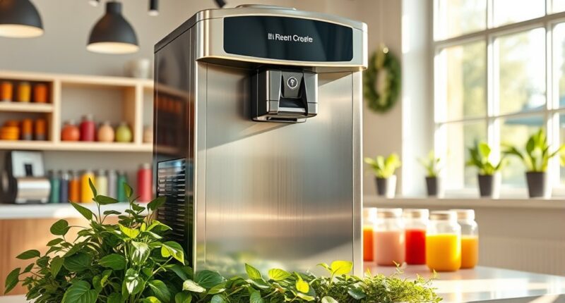 eco friendly ice cream machines