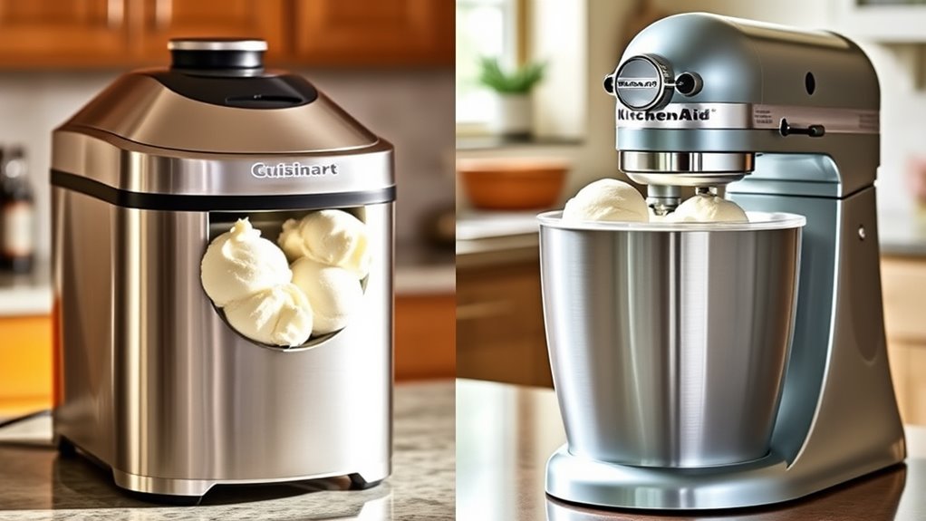 efficient freezing adjustable churning