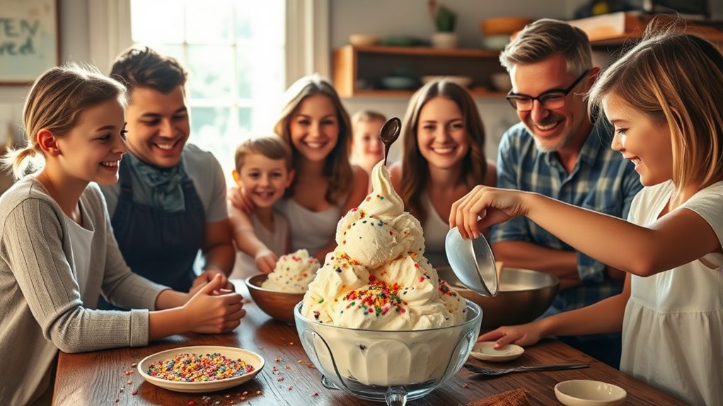 family ice cream traditions