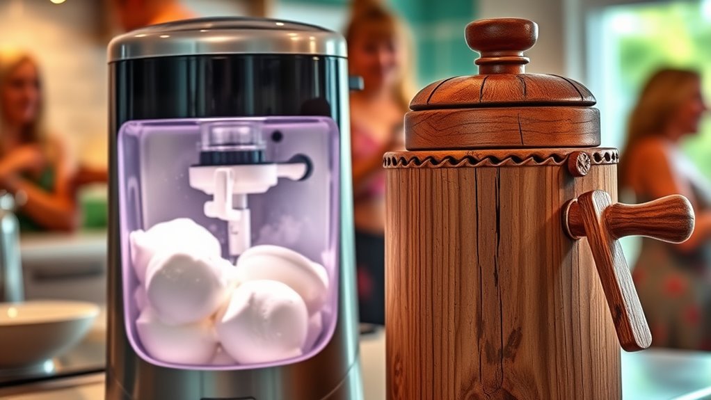 fast effortless ice cream making