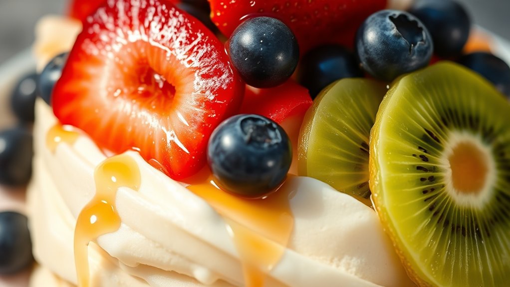 fresh fruit enhances flavor