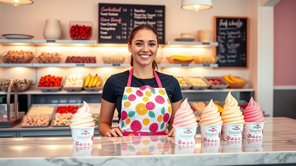 frozen yogurt shop owner guide