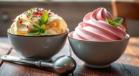 home ice cream vs gelato