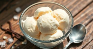 homemade ice cream spoilage