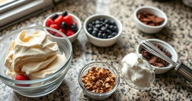homemade no machine ice cream