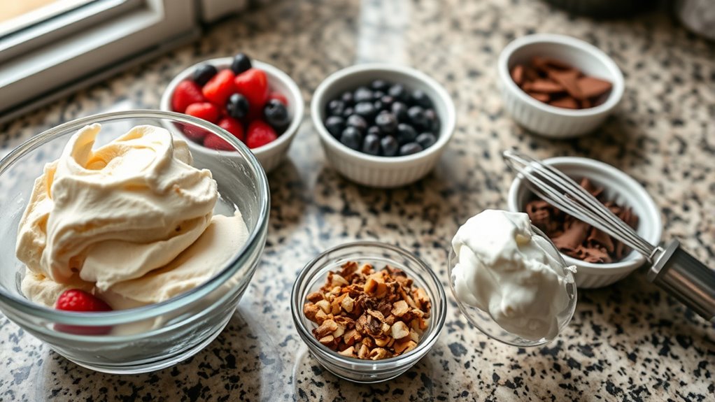 homemade no machine ice cream