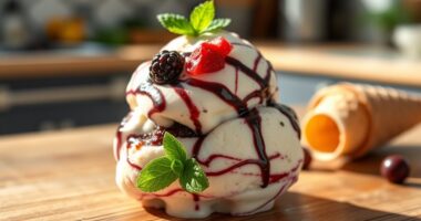 homemade vegan ice cream