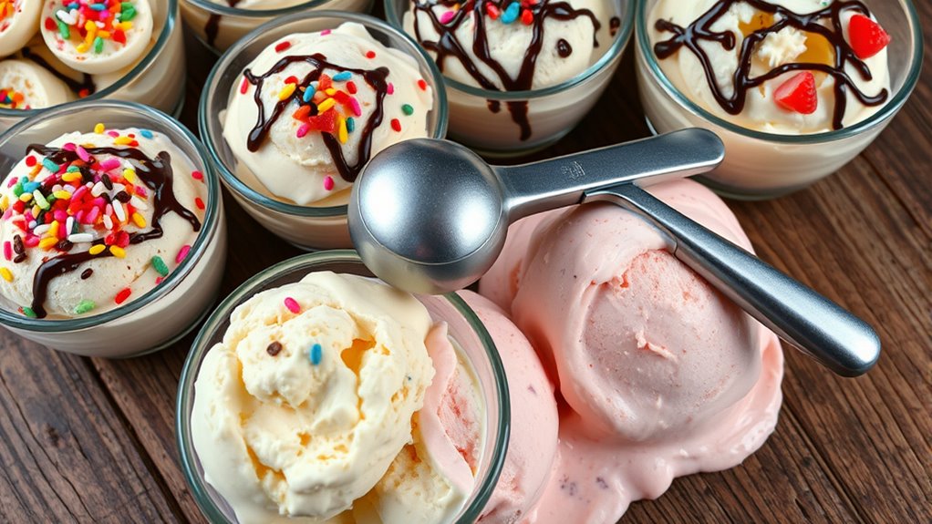 homemade vs commercial ice cream