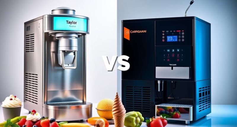 ice cream equipment battle