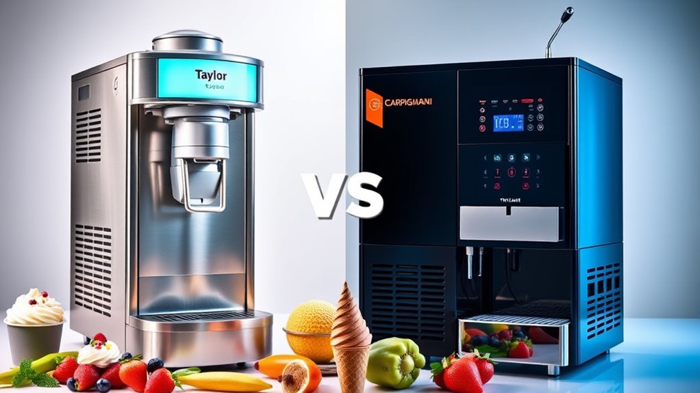 ice cream equipment battle