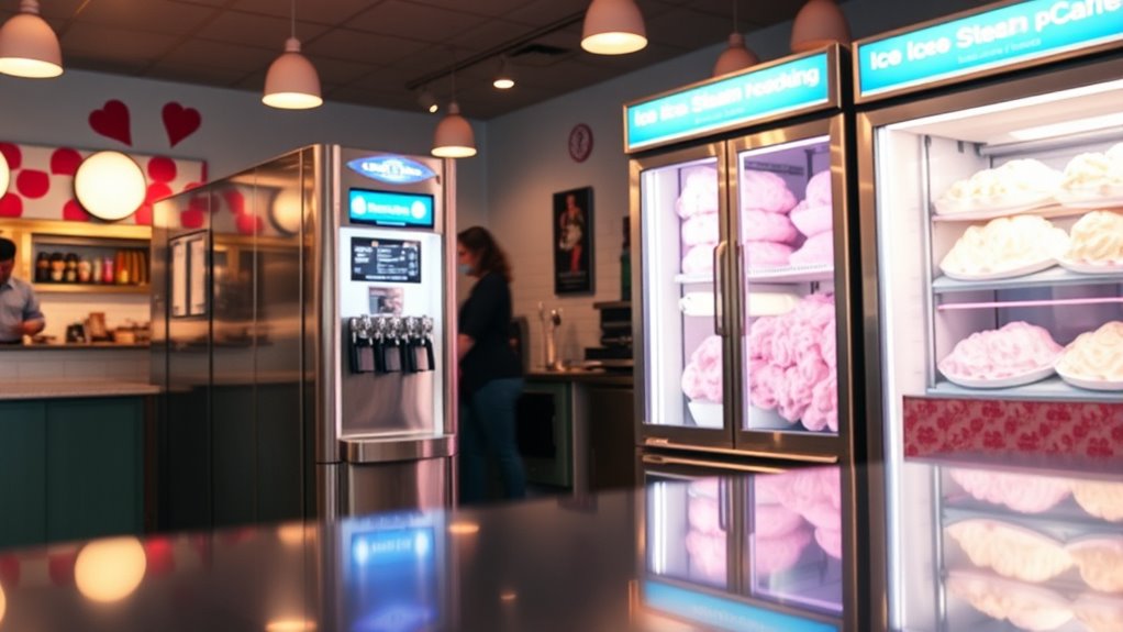 ice cream machine energy comparison