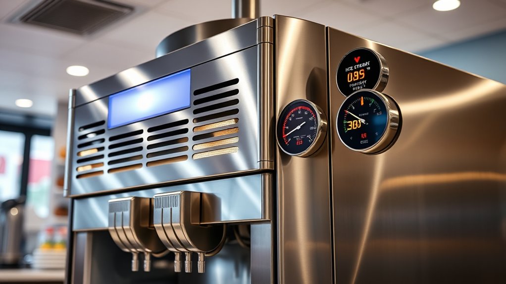 ice cream machine energy factors
