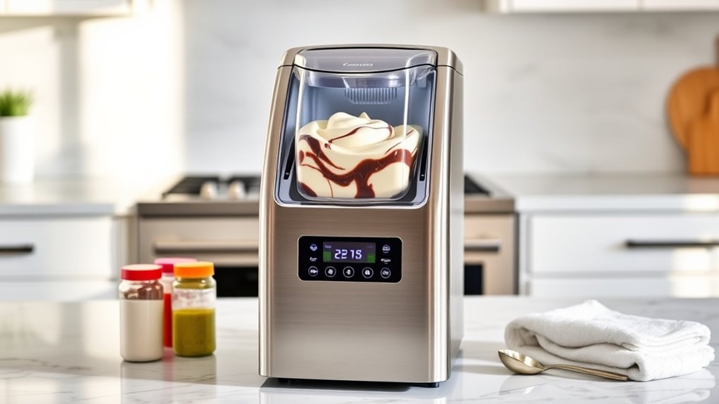 ice cream machine features checklist
