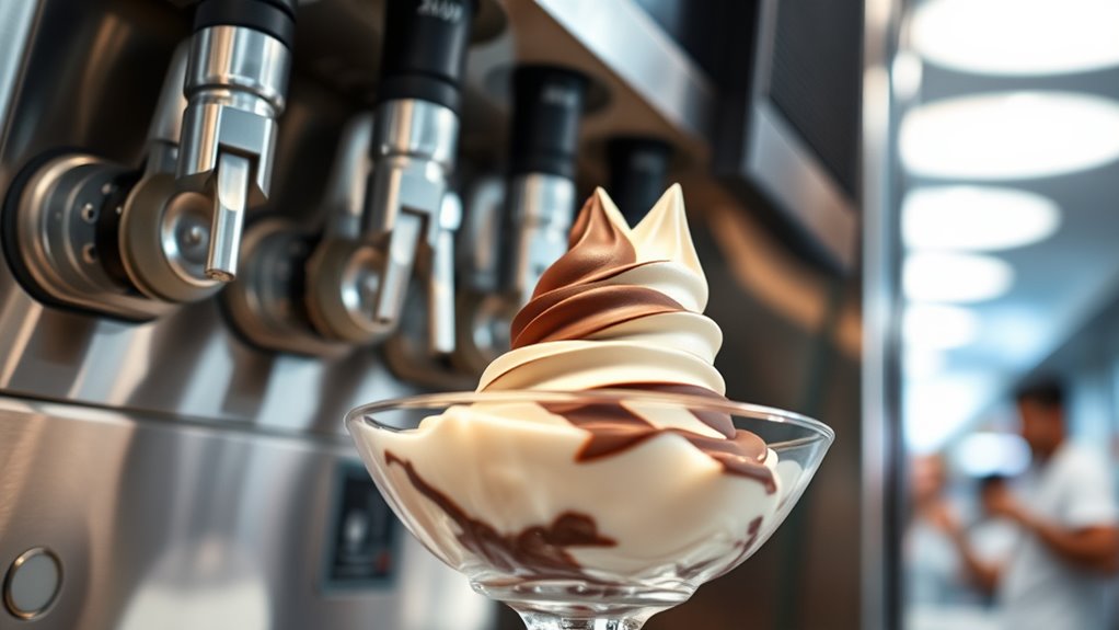 ice cream machine speed