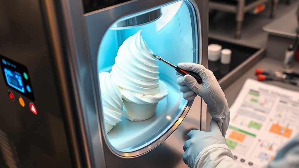 ice cream machine troubleshooting