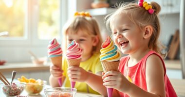 kids friendly simple frozen treats