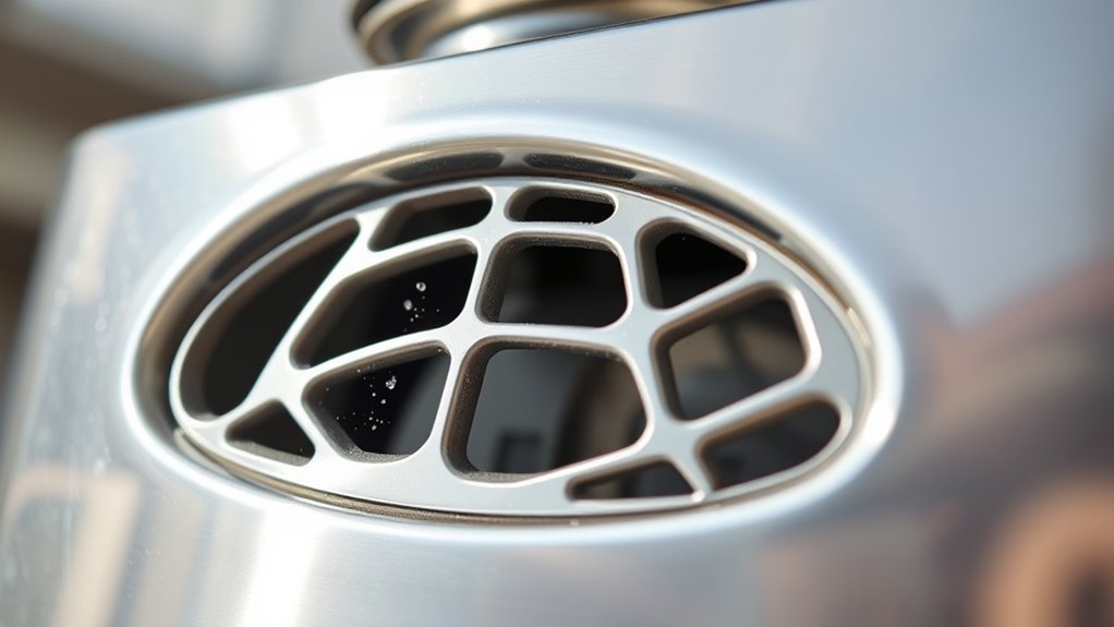 maintain clean compressor vents
