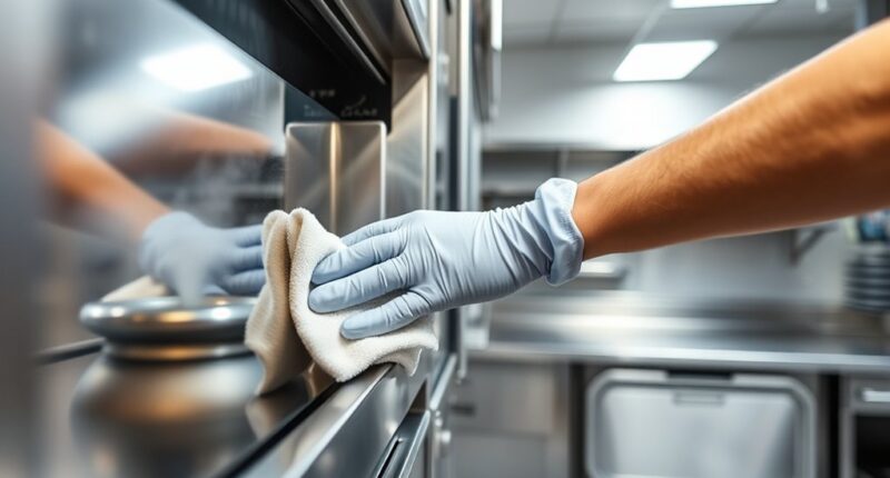 proper commercial ice cream machine cleaning