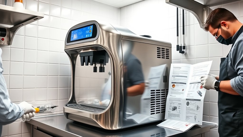 proper machine setup and care