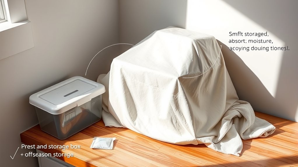 protect from dust moisture