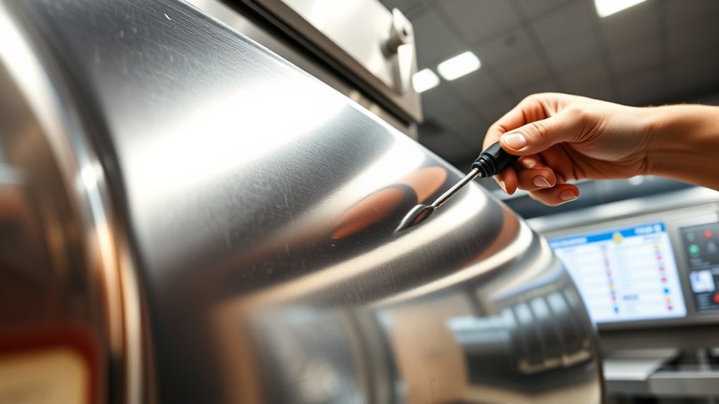 regular cleaning extends machine lifespan